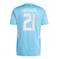 Belgium Timothy Castagne #21 Replica Away Shirt Euro 2024 Short Sleeve